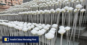 ‘Getaran pemakaman’: Instalasi seni cahaya HK $ 500.000 di East Kowloon Hong Kong dibanting karena selera dan biaya yang buruk